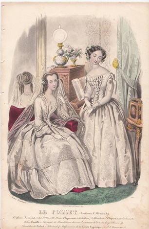 Modekupfer 19. Jahrhundert historische Kostüme Verleih