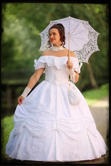 Kostüme historisch Verleih 19. Jahrhundert viktorianisch Hochzeit Mottoparty