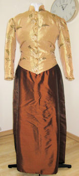 Kostüme historisch Verleih 19. Jahrhundert Kleid viktorianisch Tournüre Mottoparty